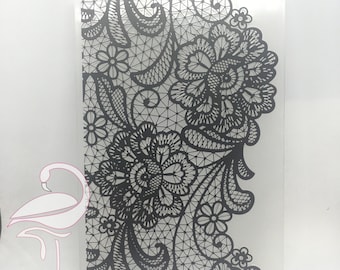 Embossing Folder - Floral lace 105 x 147.5mm