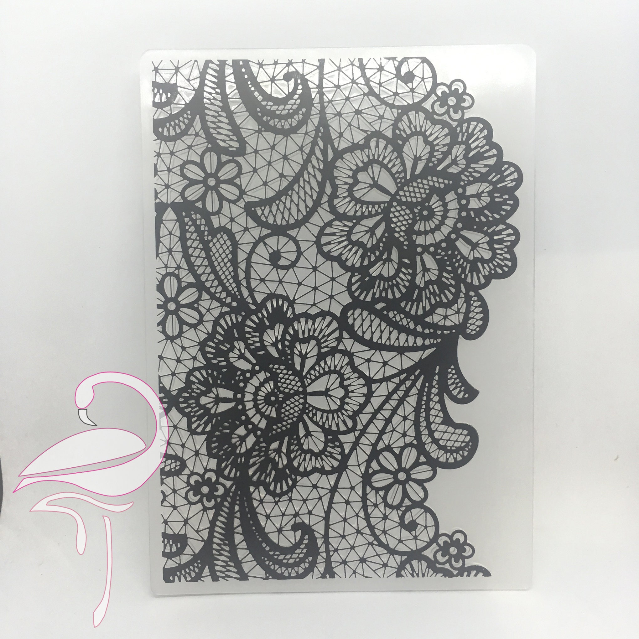 Embossing Folder - Floral Lace 105 X 147.5mm - Etsy