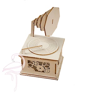 Gramáfono 3D - 50 x 50 mm