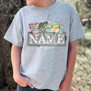Fishing Name Plate PNG - Kids Name Plate Design - Add Your Own Name