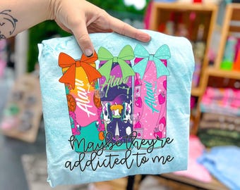 Addicted To Me png, drankje PNG, Girly PNG, Alani png, DTF-bestand, sublimatiebestand, Instant Download