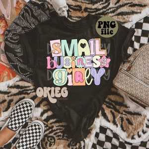 Small Business Girly | Retro Small Business PNG