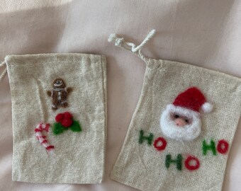 Needle Felted Gift Card Holders