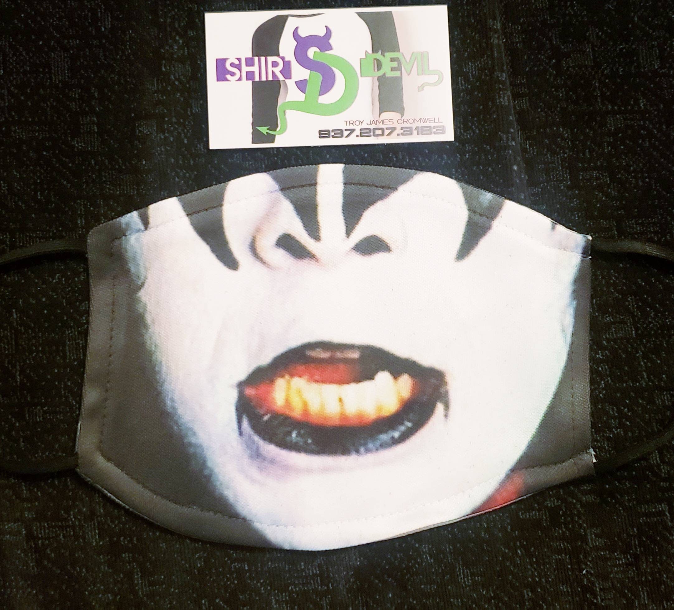 KISS Dynasty Era Face Masks KISS Masks Ace Gene Peter Paul Etsy