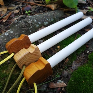 Camping Ceramic Honing Rod – Lansky dog bone – Field Round ceramic rod - Fine grained