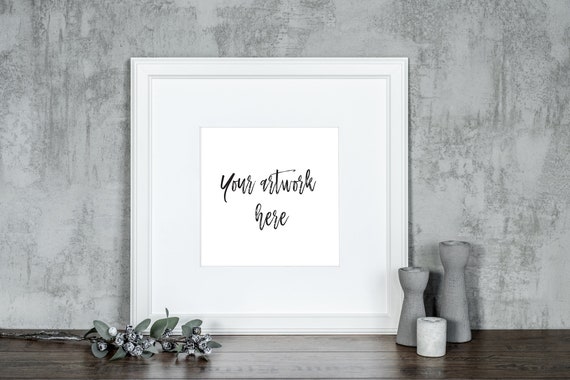 Frame Mockup Wall Art Mockup Styled Mock Up Photo