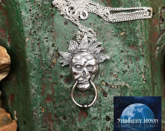 Jacob Marley Haunted Door Knocker - A Christmas Carol Inspired