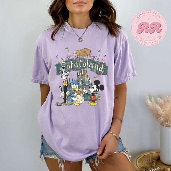 Vintage Mickey and Friends Disney Potatoland Shir… - image 1