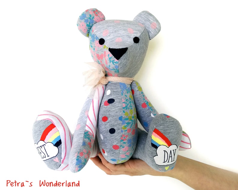 PDF Memory Bear Sewing Pattern & Tutorial Keepsake Bear Etsy