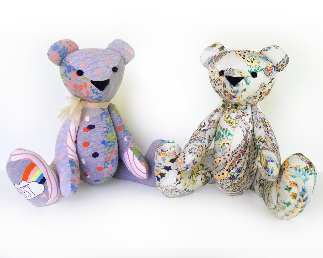 PDF Memory Bear Sewing Pattern & Tutorial Keepsake Bear - Etsy UK