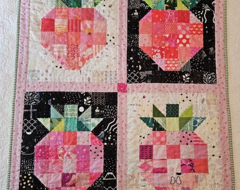Strawberry Baby Quilt