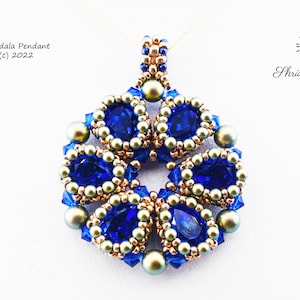 Mandala Pendant Supplies Kit