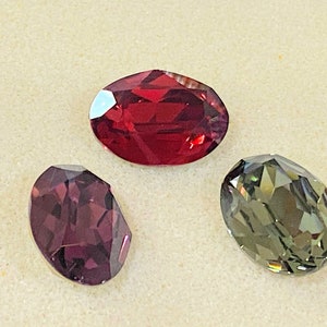 Swarovski 4120 25x18mm oval fancy stone