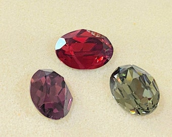 Swarovski 4120 pedra oval sofisticada de 25 x 18 mm