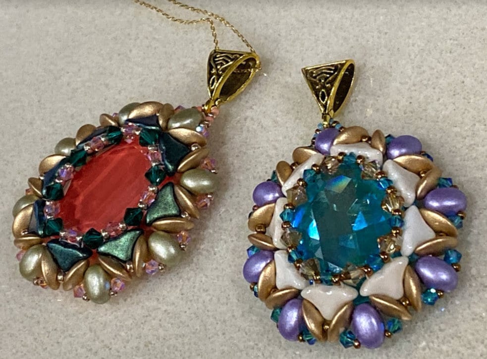 Evangeline pendant tutorial  etsy