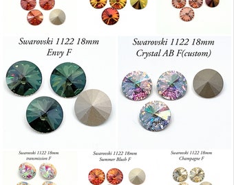 Button Click Klick Kristall 9925 Rivoli irisierend für Chunk Armband Button Click Klick Kristall 9925 Rivoli irisierend für Chunk Armband