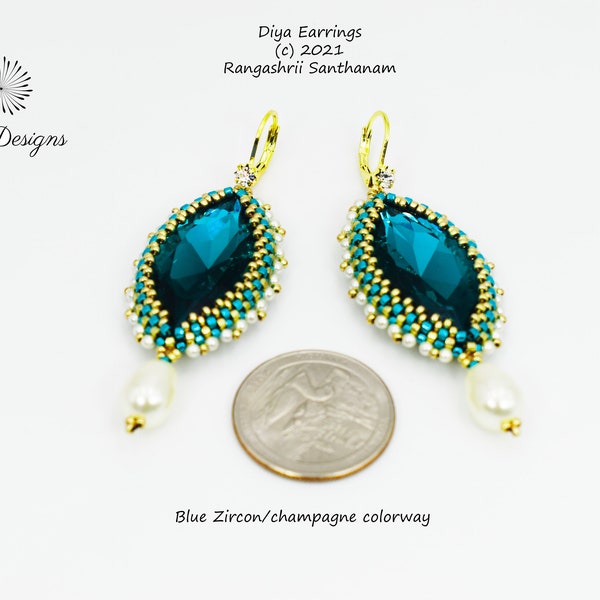 Diya Earrings Tutorial