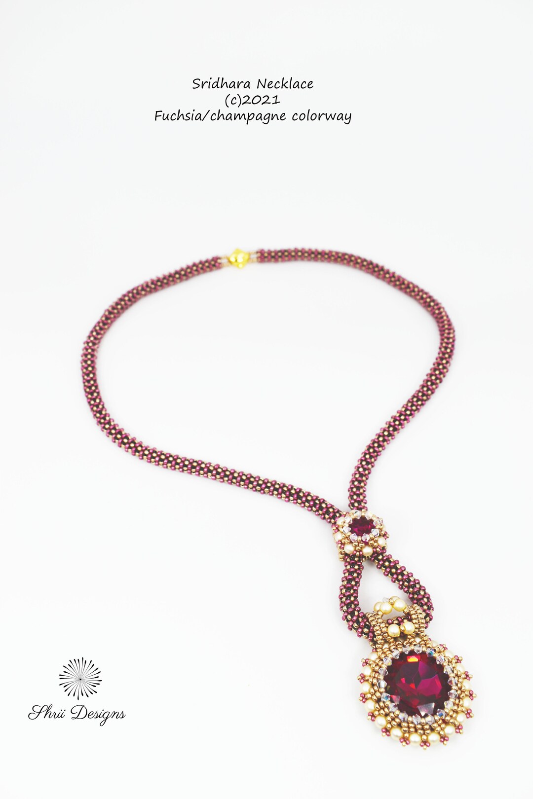 Sridhara Necklace and Earrings Tutorial Etsy New Zealand