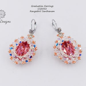 Graduation Earrings Tutorial
