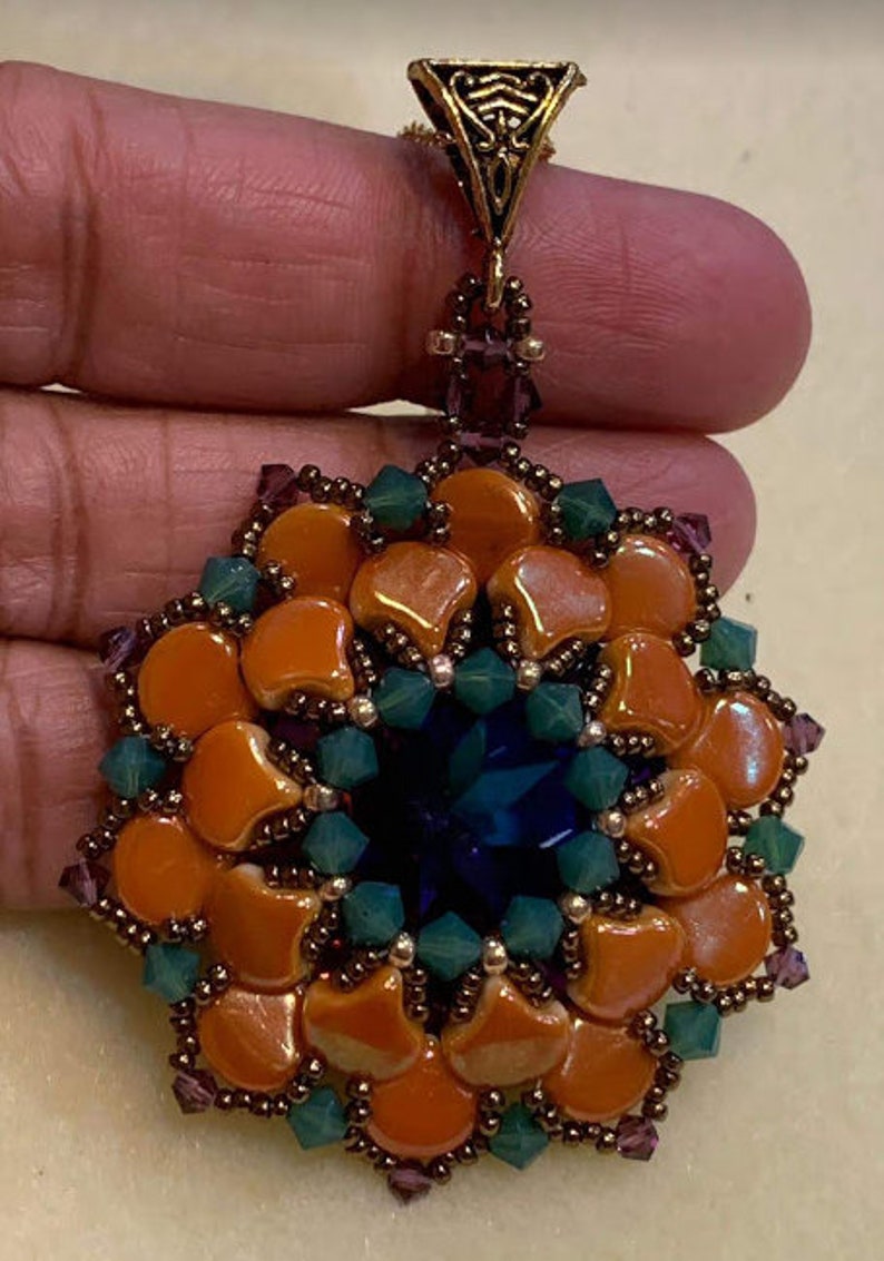 Carmel Pendant Tutorial Etsy