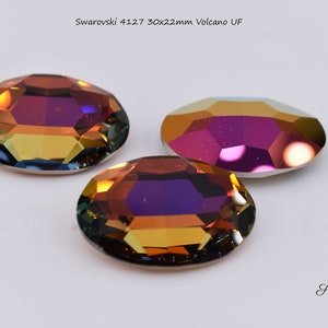 Swarovski 4127 30x22mm oval, Volcano UF