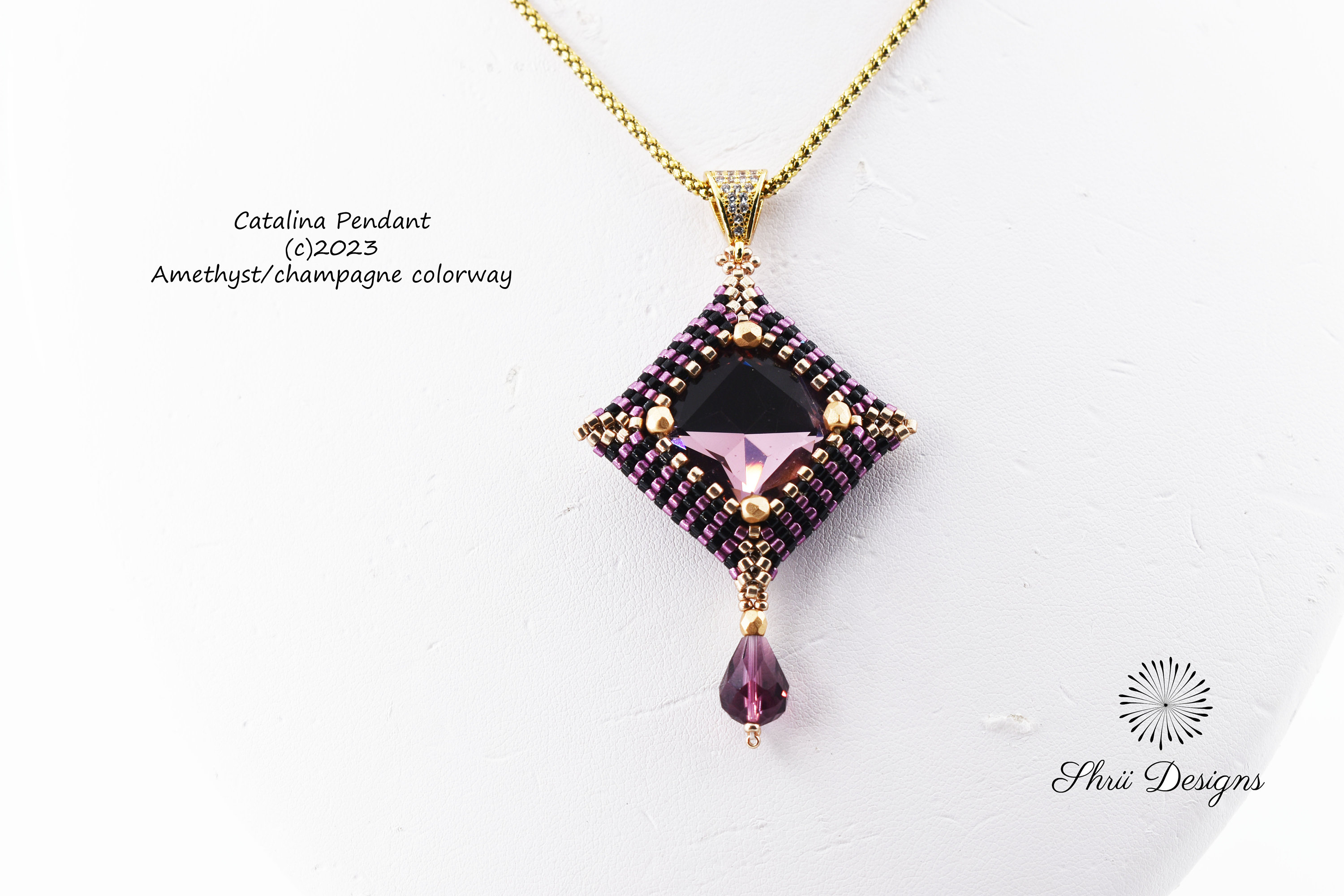 Catalina Pendant Tutorial Etsy