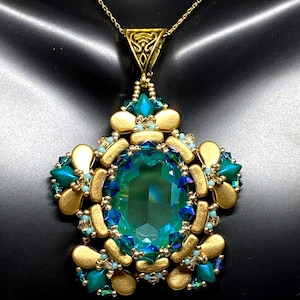 Through the Looking Glass Pendant tutorial