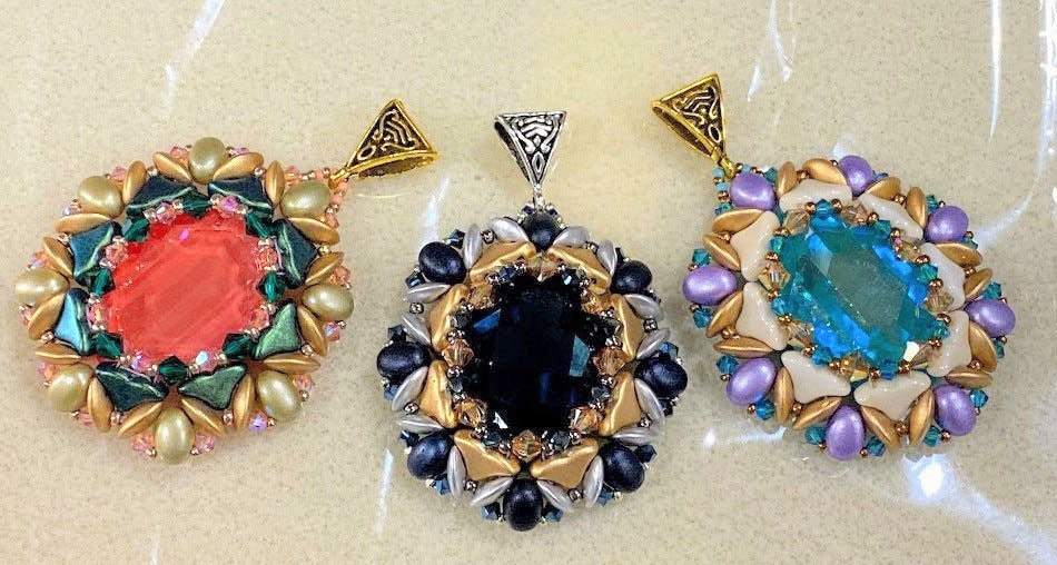 Evangeline pendant tutorial  etsy