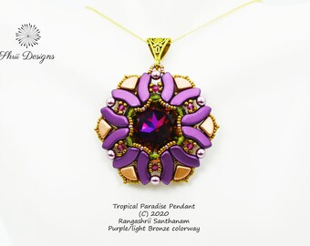 Tropisches Paradies Anhänger Anleitung