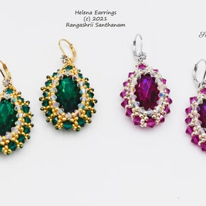 Helena Earrings Tutorial