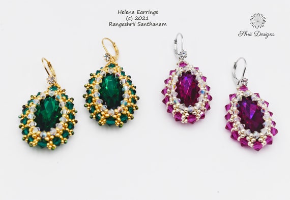 Helena Earrings Tutorial