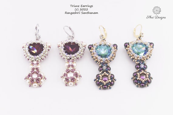 Triune Earrings Bead Pack