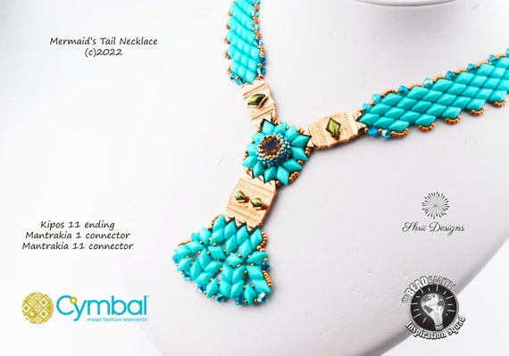 Mermaid's Tail Necklace Tutorial