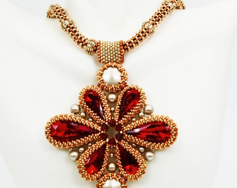 The Monarch Necklace Tutorial