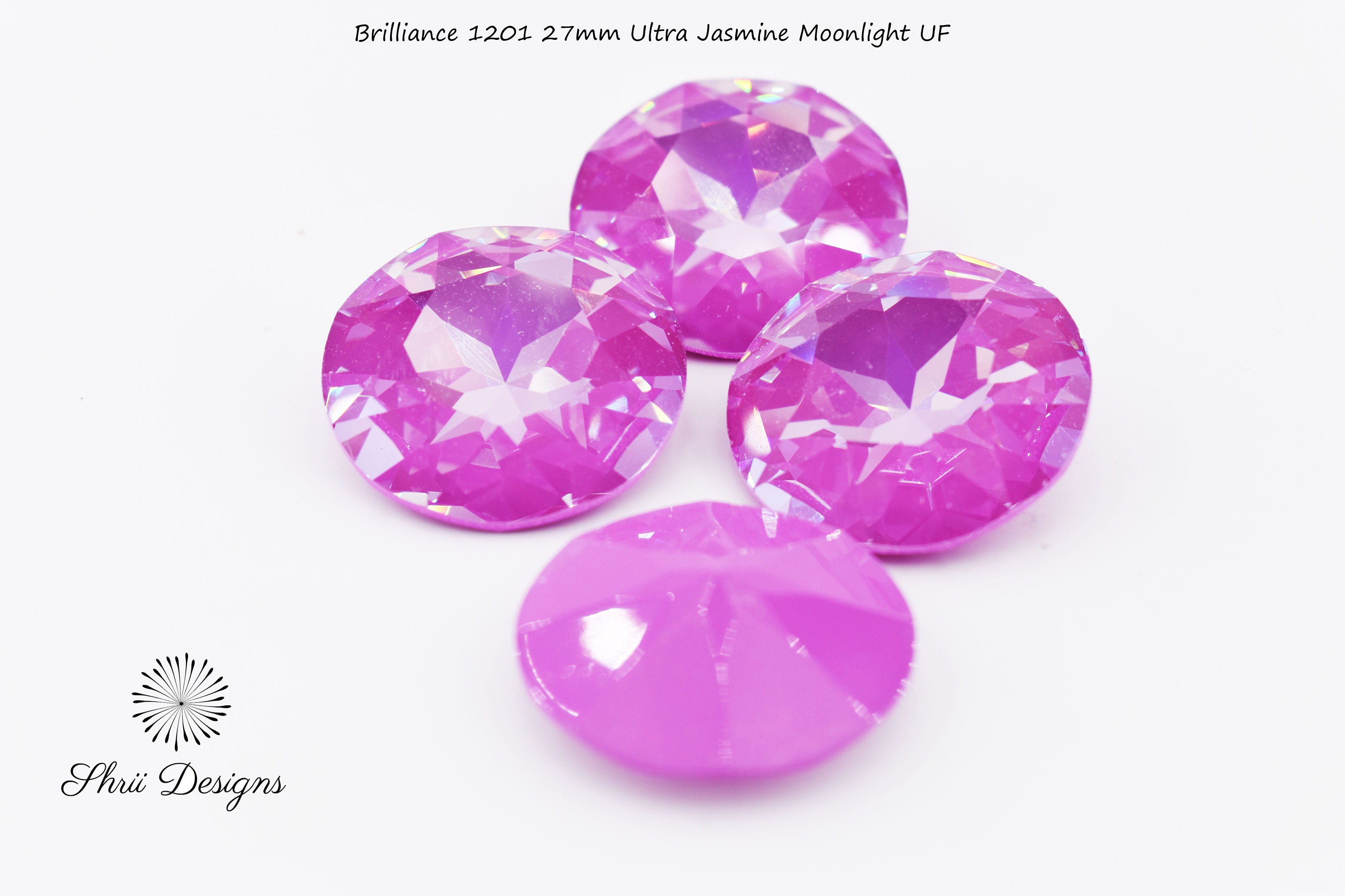 Brilliance 1201 27mm Ultra Jasmine Moonlight UF, Austrian Crystal