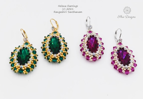 Helena Earrings Supplies Kit