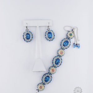 Razzle Dazzle Bracelet and Earrings Tutorial