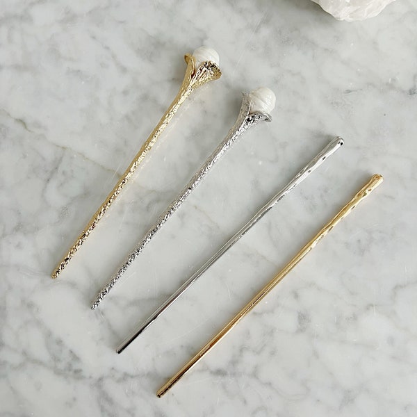 Metal hair Stick,Resin hair stick,Marble hair stick,hair sticks for long hair ,Cute hair stick