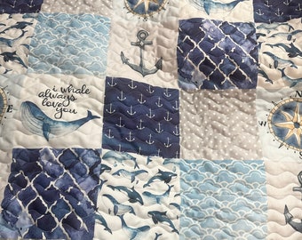 Baby Boy Quilt Handmade