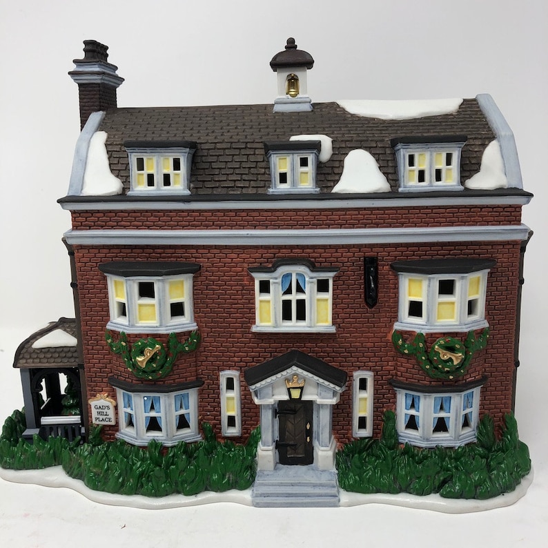 Department 56 Gads Hill Place Dickens Village Series New 1997 Etsy
