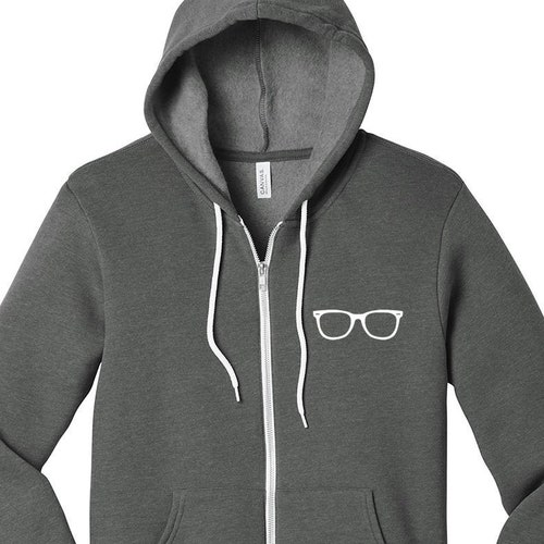 Glasses Fabric Cute White and Black Monochrome Spectacles Etsy