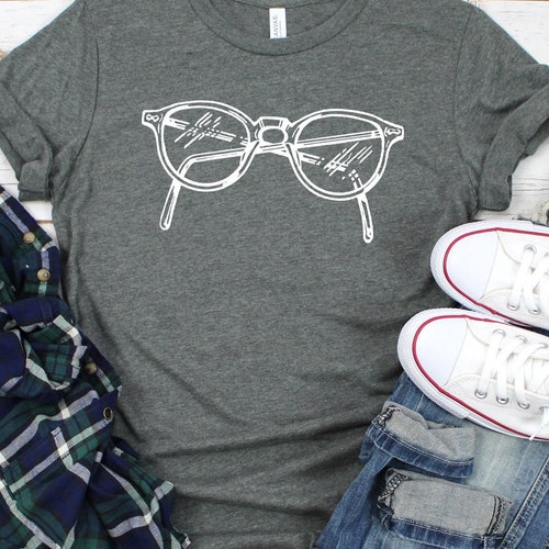 Personalized Eyeglasses Tshirt Optometrist Optician Etsy
