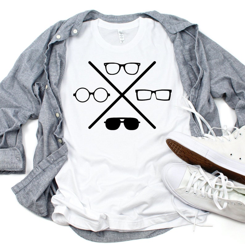 Xmulti Eyeglasses Tshirt Optometrist Optician Etsy