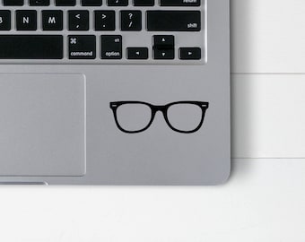 Script Name Within Eyeglasses Vinyl Decal Sticker Optometrist, Optician ...