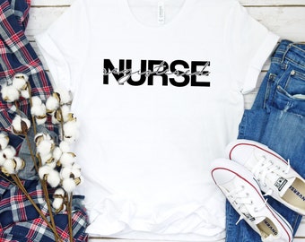 Registered Nurse T-Shirt | Nursing School, Nursing Student, Nurse, Night Shift, Nurse Gift, Nurse Shirt, Nurselife, RN, BSN, Script