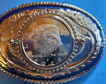 coin belt buckle