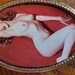 Marilyn Monroe - Famous Nude - Very Sexy Pose Epoxy Belt Buckle New! 