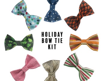 Holiday Dog Bowtie Set - Bowtie for every holiday