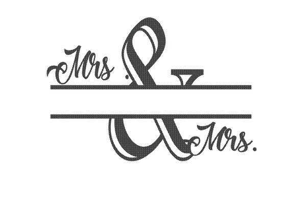 Download Mrs And Mrs Svg And Mrs Split Wedding Svg Split Svg Mrs Lesbian Wedding Svg Mrs And Mrs Split Monogram Svg And Mrs Mrs Clip Art Art Collectibles