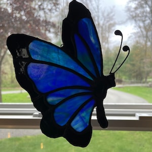 Stained Glass Butterfly Art